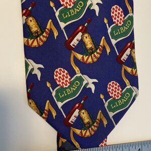 Ruffino Italian Winery Silk Tie Vintage
